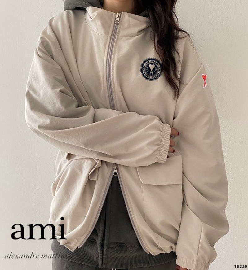 18230_AM 커플 후드 윈드브레이커