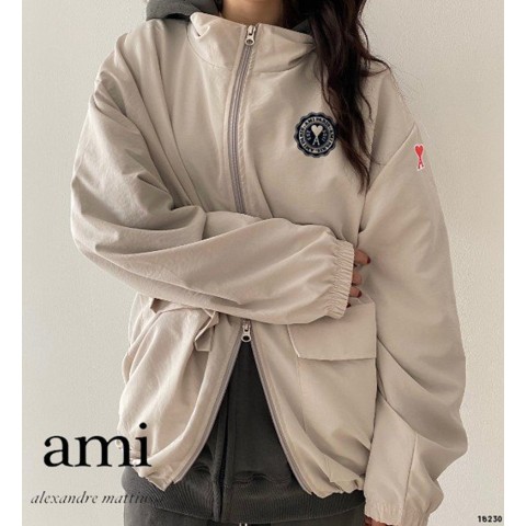 18230_AM 커플 후드 윈드브레이커