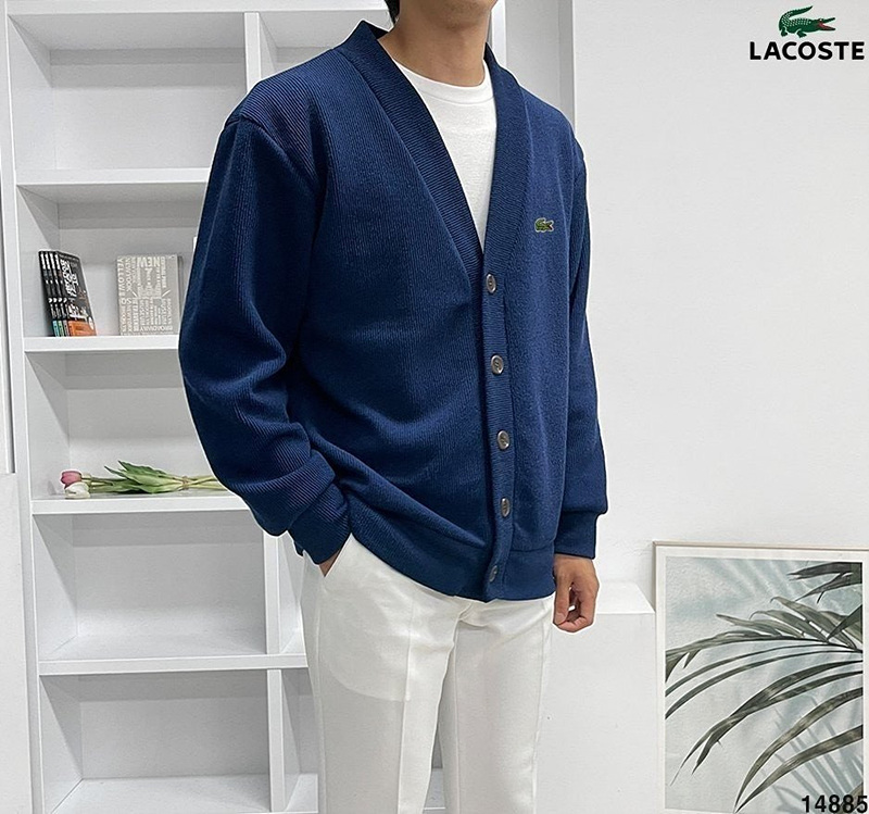 14885_LC 어니스티 심플로고 가디건