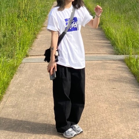 18706_SY 스탁 박스 반팔